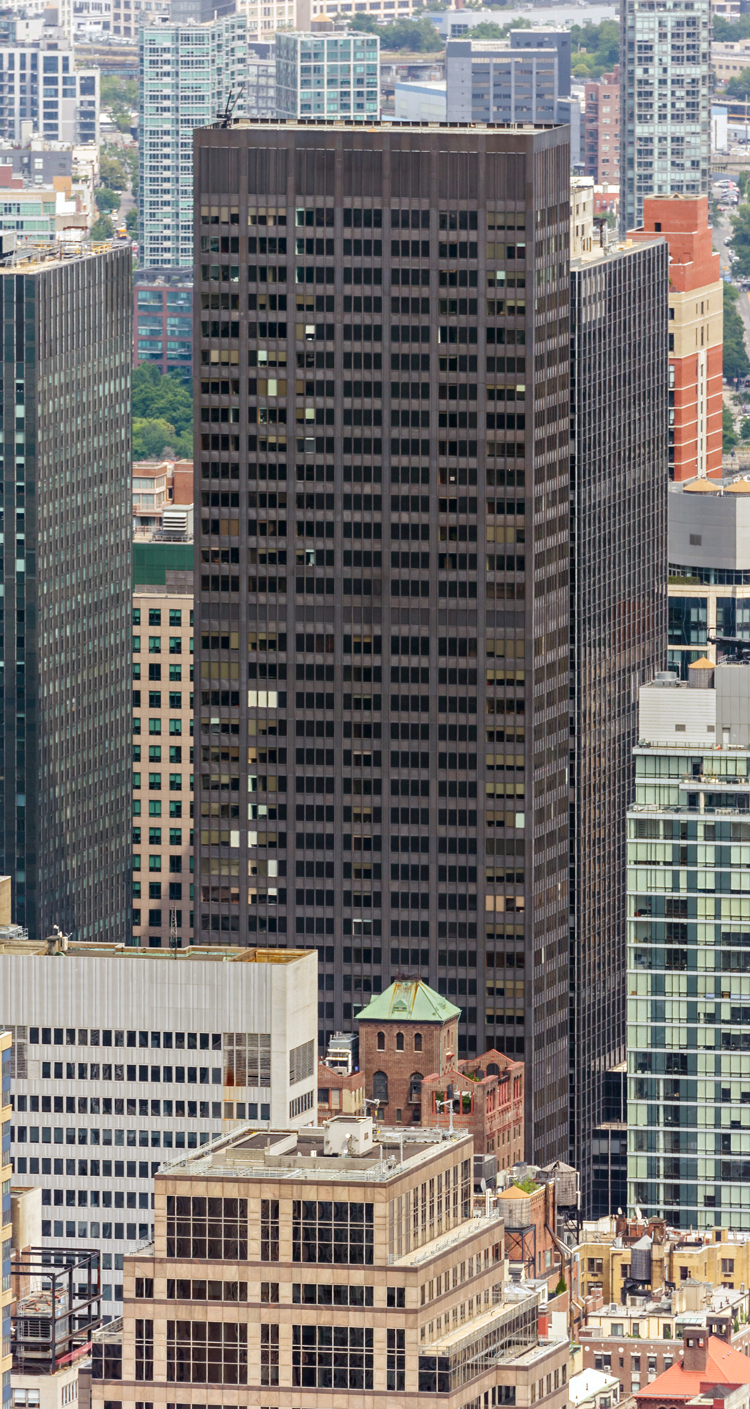 600 Third Avenue, New York City - View from The Edge. © Mathias Beinling